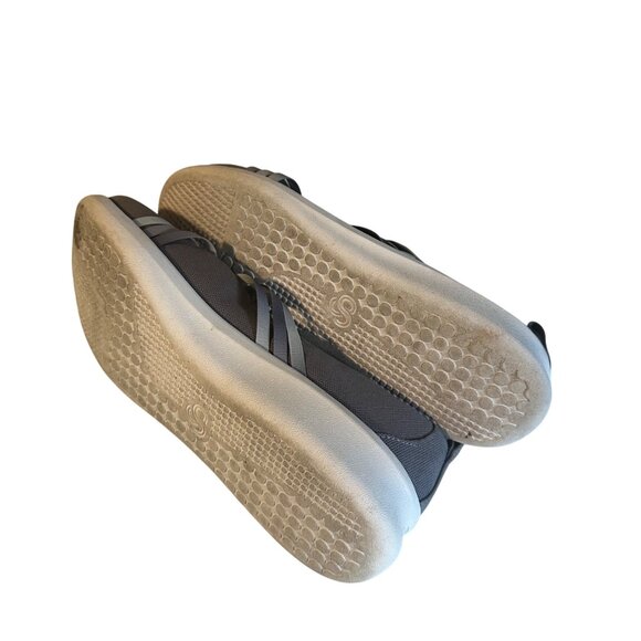 Clarks Cloud Steppers gray slip on comfort shoes size 8.5 M - Picture 6 of 6